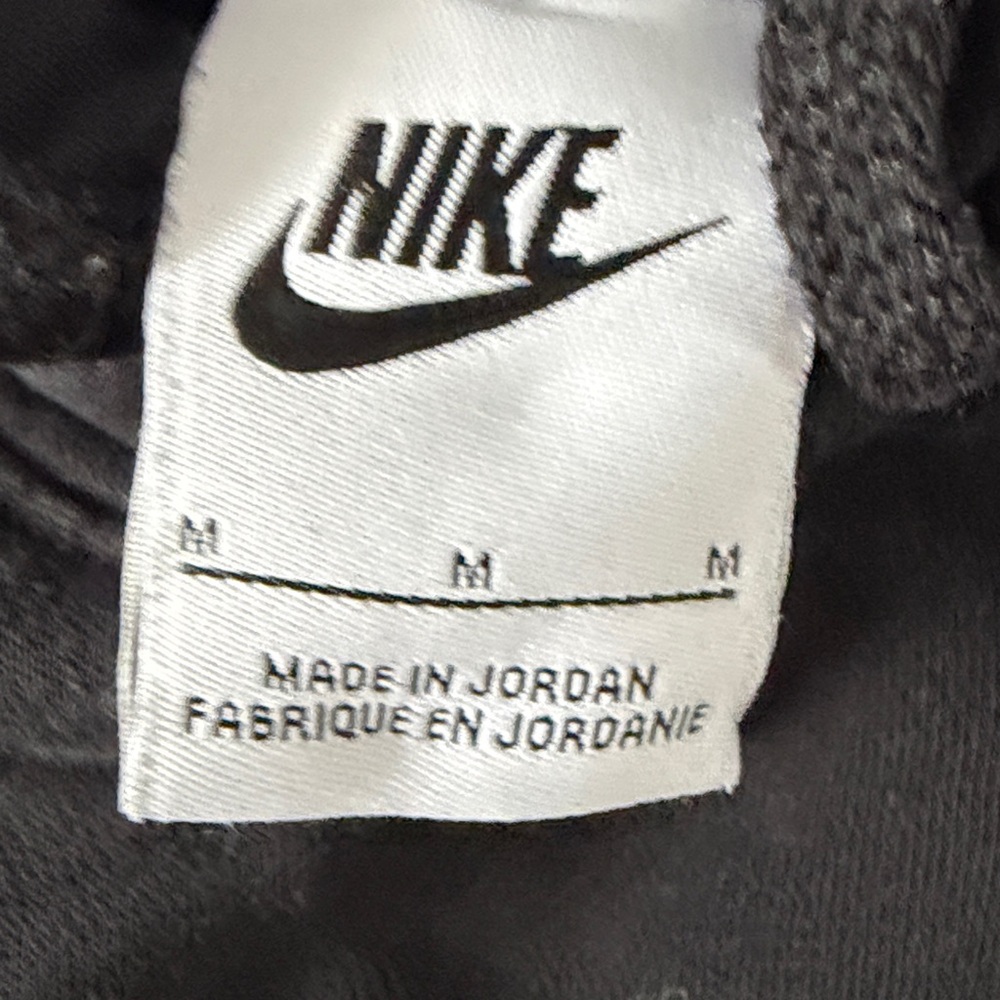 Nike Men's Black Pullover Hoodie Medium - Picture 4 of 9